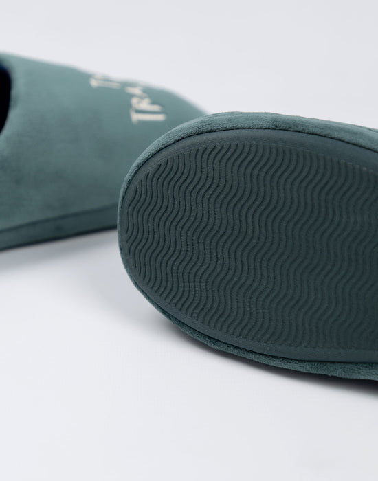 The Traitors Logo Unisex Green Mule Slippers