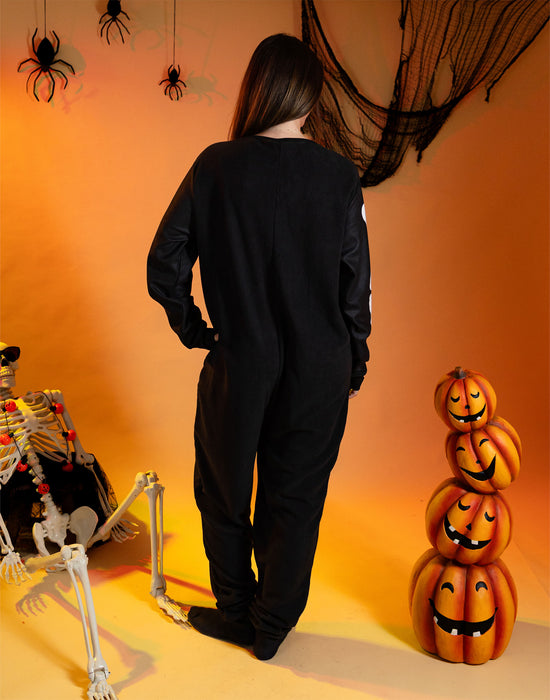 Show Me The Merch Skeleton Unisex Black Onesie