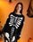 Show Me The Merch Skeleton Unisex Black Onesie