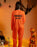 Convict Unisex Orange 2 Piece Costume
