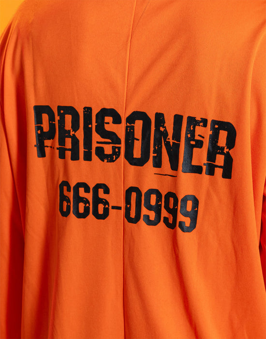 Convict Unisex Orange 2 Piece Costume