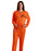Convict Unisex Orange 2 Piece Costume