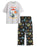 SpongeBob SquarePants The Chum Bucket Mens multicoloured Short Sleeve Long Leg Pyjama Set