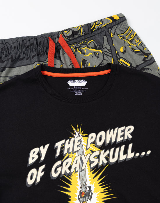 Masters of the Universe He-Man Mens multicoloured Short Sleeve Long Leg Pyjama Set