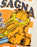 Garfield Lasagna Mens multicoloured Short Sleeve Long Leg Pyjama Set