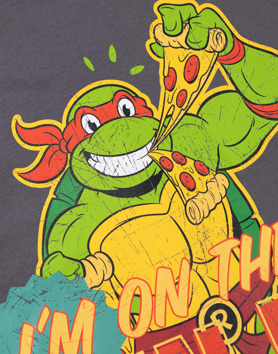 Teenage Mutant Ninja Turtles Ninja Diet Mens multicoloured Short Sleeve Long Leg Pyjama Set