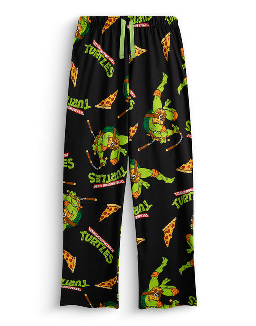 Teenage Mutant Ninja Turtles Pizza Mens Multicoloured Lounge Pants
