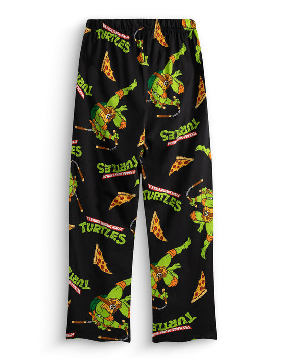 Teenage Mutant Ninja Turtles Pizza Mens Multicoloured Lounge Pants