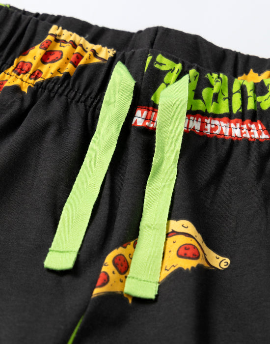 Teenage Mutant Ninja Turtles Pizza Mens Multicoloured Lounge Pants