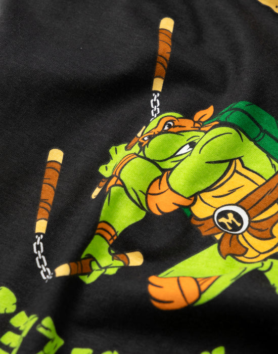 Teenage Mutant Ninja Turtles Pizza Mens Multicoloured Lounge Pants