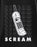Scream Repeat Unisex Black Short Sleeved T-Shirt