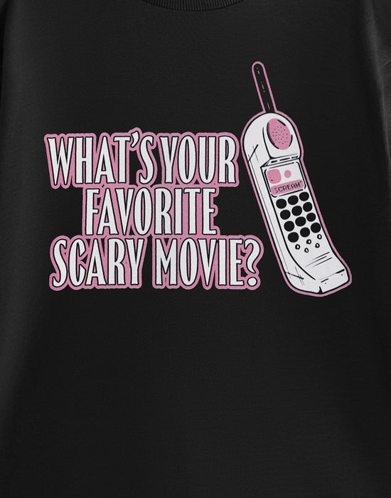 Scream Who's Calling? Unisex Black Short Sleeved T-Shirt