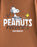 Peanuts Record Snoopy Unisex Brown Short Sleeved T-Shirt