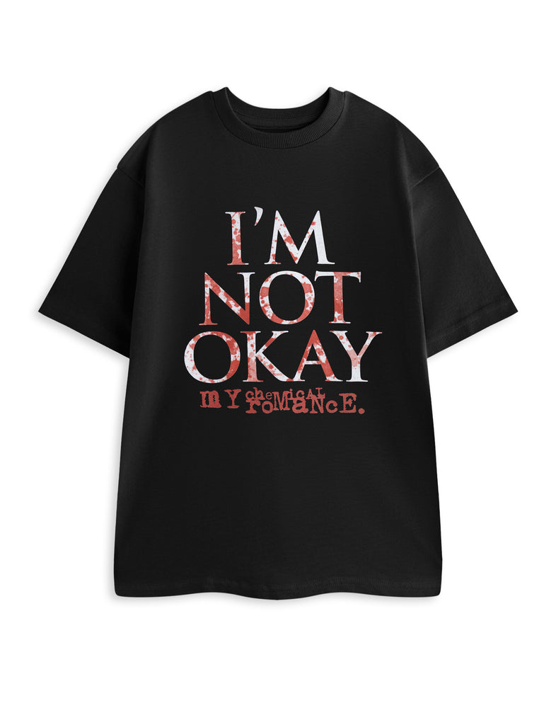 My Chemical Romance I'm Not Okay Unisex Black Short Sleeved T-Shirt