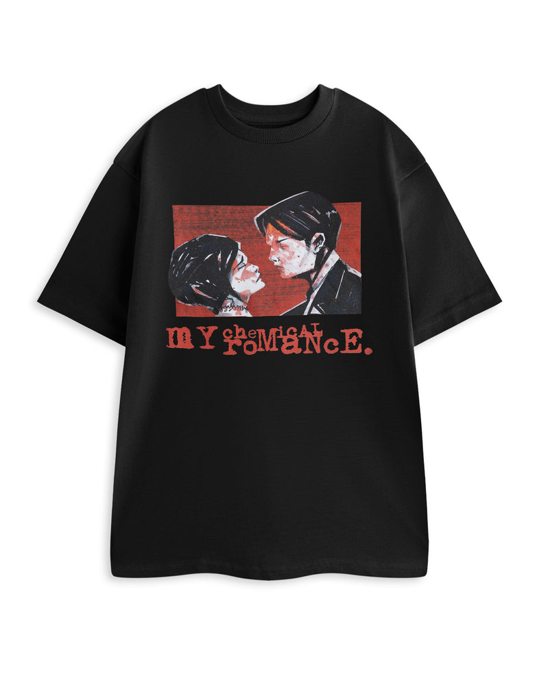 My Chemical Romance Three Cheers Unisex Black Short Sleeved T-Shirt