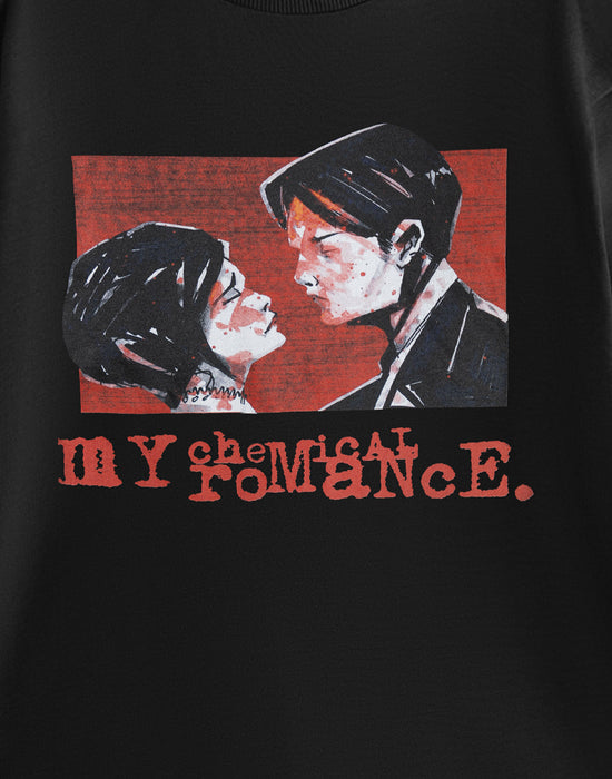 My Chemical Romance Three Cheers Unisex Black Short Sleeved T-Shirt