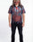Blues Group Zombie Darts Player Mens Blue 2 Piece Costume