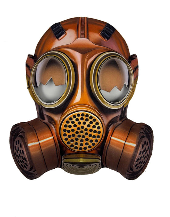 Blues Group Toxic Slime Zombie Unisex Yellow 2 Piece Costume