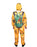 Blues Group Toxic Slime Zombie Unisex Yellow 2 Piece Costume