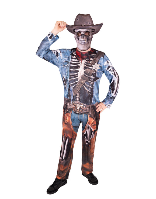 Blues Group Zombie Mens Blue 2 Piece Costume