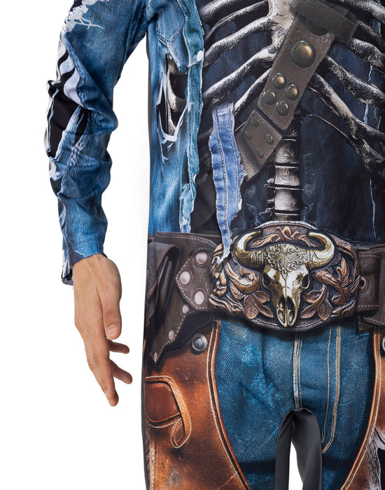 Blues Group Zombie Mens Blue 2 Piece Costume