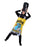 Brew Dog Wingman Bottle Mens Brown 1 Piece Costume