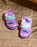 Disney Lilo & Stitch Fur Lined Girls Purple Clogs