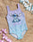 Disney Lilo & Stitch Girls Multicoloured 1 Piece Swimming Costume