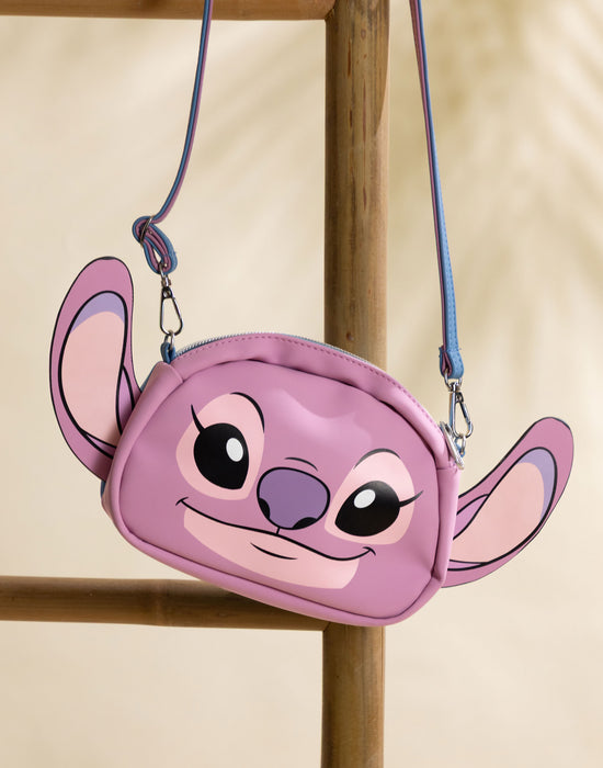 Disney Stitch & Angel Girls Reversible Cross Body Bag