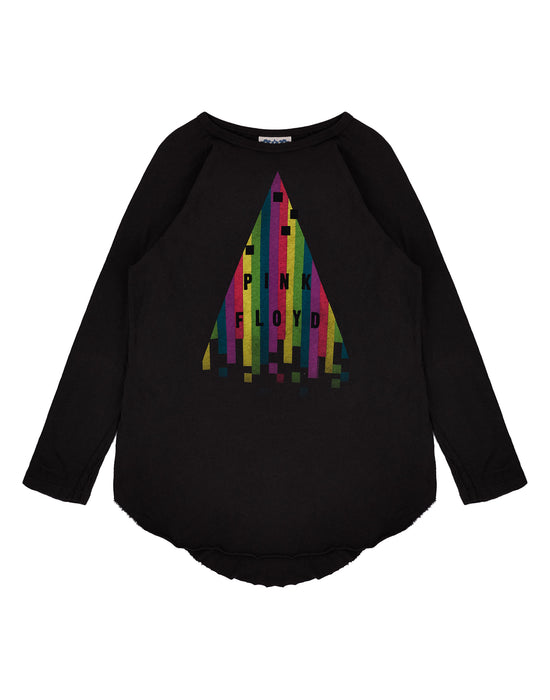 Pink Floyd Womens Black Long Sleeved T-Shirt