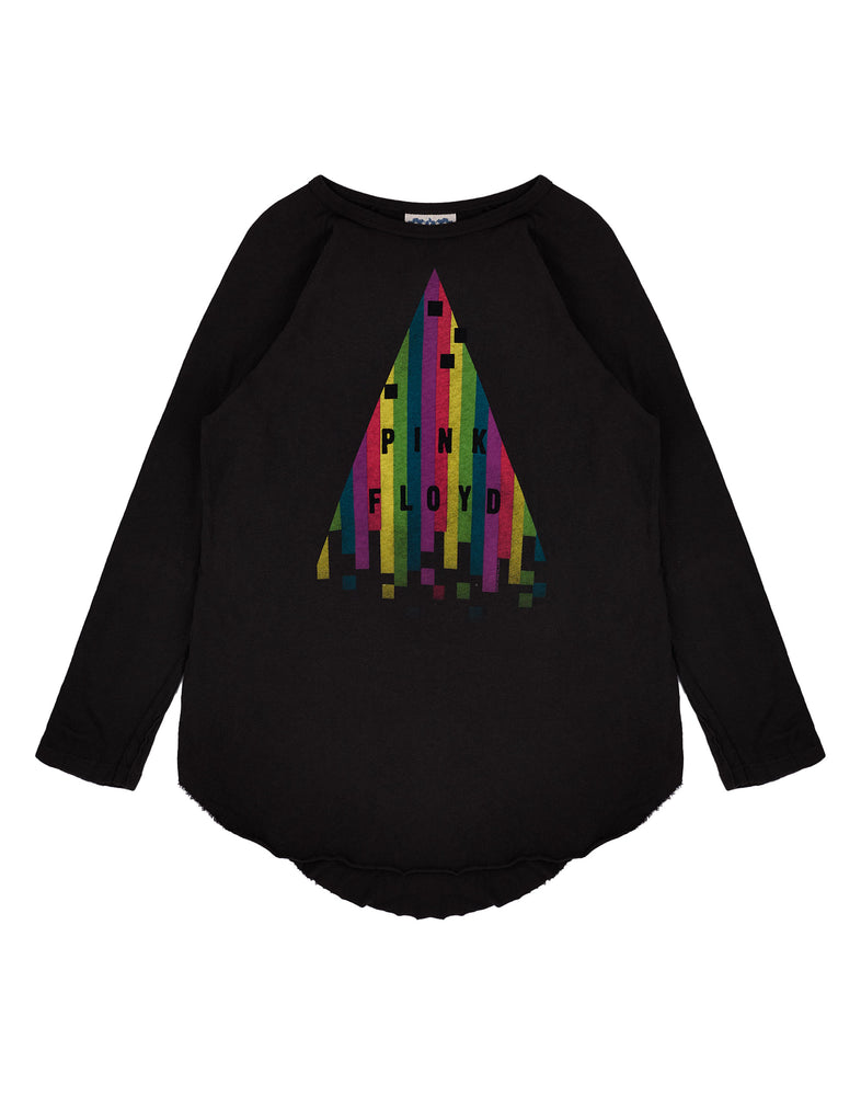 Pink Floyd Womens Black Long Sleeved T-Shirt