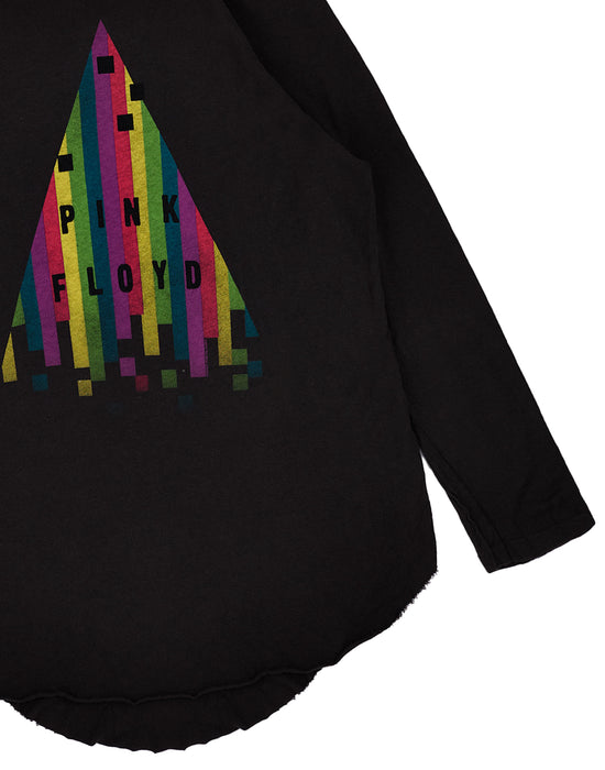 Pink Floyd Womens Black Long Sleeved T-Shirt