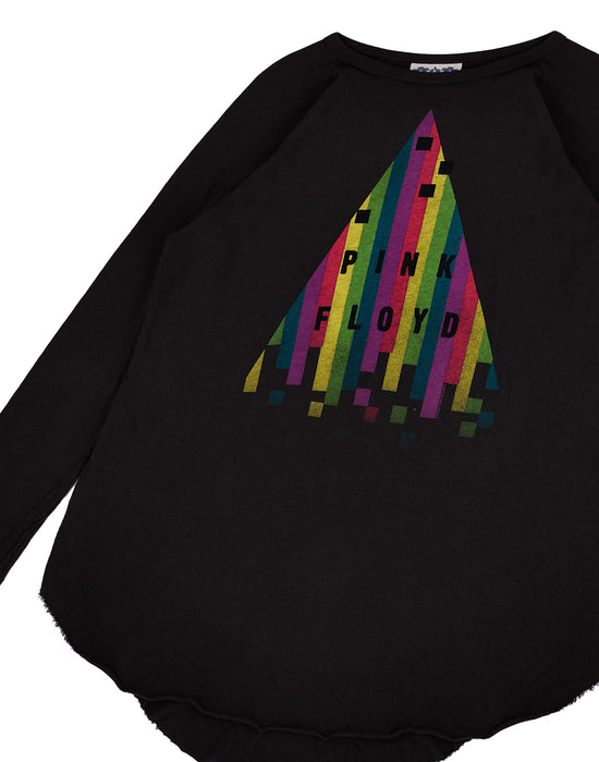 Pink Floyd Womens Black Long Sleeved T-Shirt