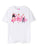 Barbie Dolls In Logo Womens White Short Sleeved T-Shirt