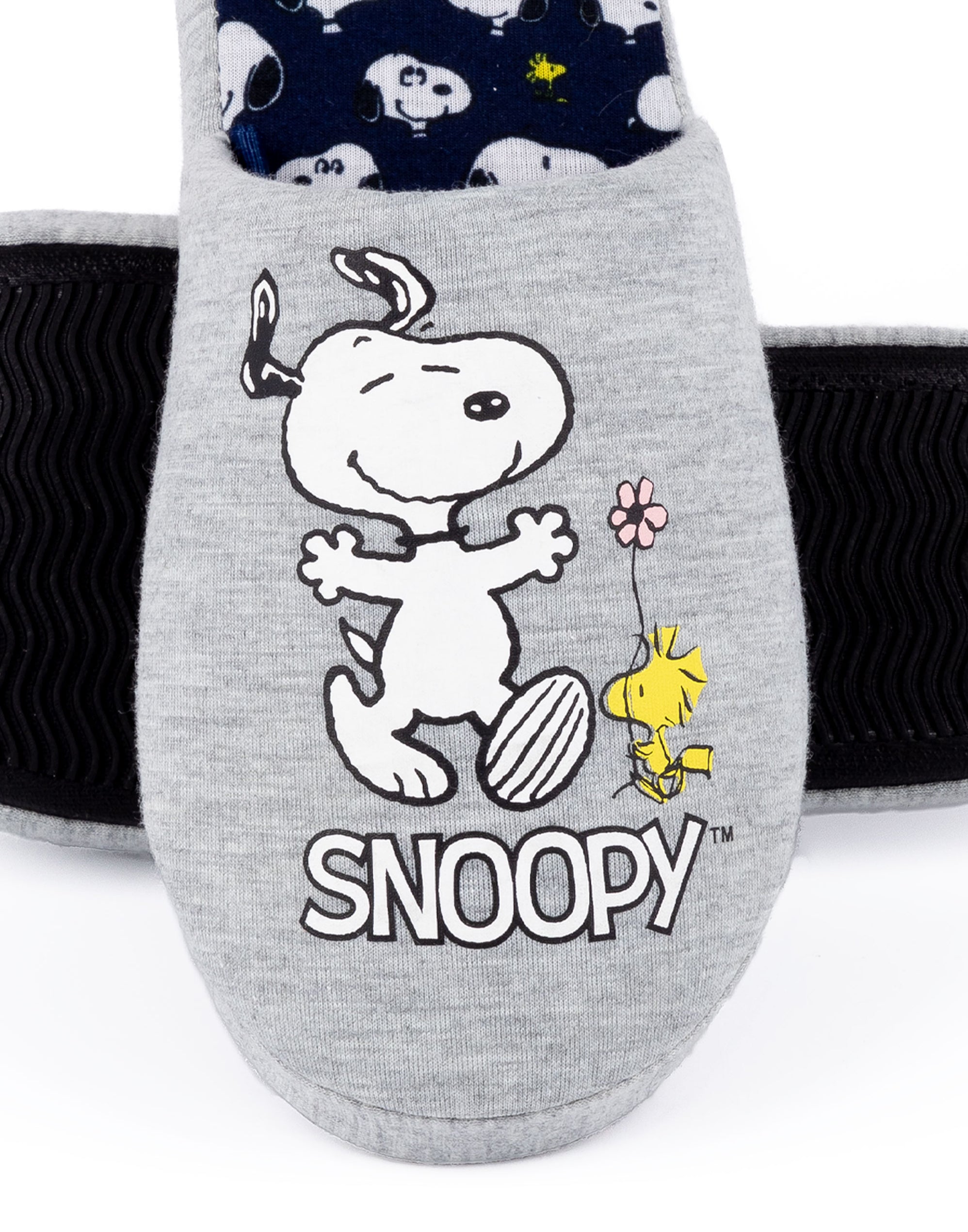 Women'secret Pantofole Snoopy Multilicense Nostalgia - Ciabatte Da Casa Donna Con Motivo Floreale, Comode E Morbide