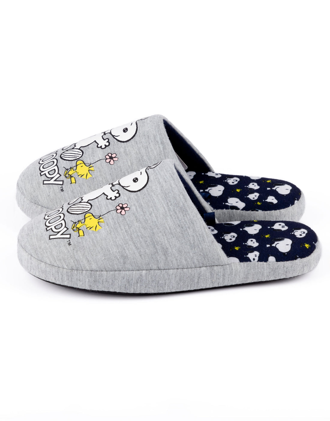 Women's Snoopy clog-style slippers in felt - SNOOPY