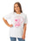 Barbie Womens White Malibu Off Campus Logo Short Sleeved T-Shirt