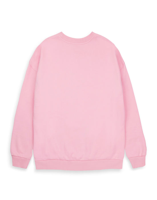 Barbie Womens Malibu Tennis Club Oversized Sweatshirt