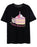 Pusheen Let's Pawty Womens Black Short Sleeved T-Shirt