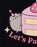 Pusheen Let's Pawty Womens Black Short Sleeved T-Shirt