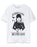 Wednesday Tea Womens White Short Sleeved T-Shirt