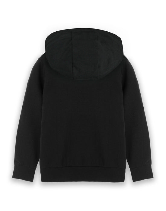 Wednesday Purple Logo Womens Black Hoodie