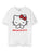 Hello Kitty Classic Womens White Short Sleeved T-Shirt