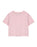 Pusheen Peachy Womens Pink Cropped Short Sleeved T-Shirt
