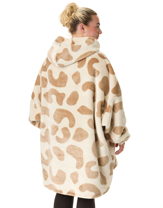 Disney The Lion King Womens Beige Blanket Hoodie — Vanilla Underground