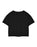 Disney Beauty & The Beast Womens Black Cropped Short Sleeved T-Shirt