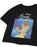 Disney Beauty & The Beast Womens Black Cropped Short Sleeved T-Shirt