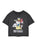 Hello Kitty Hello Kitty & Friends Womens Grey Cropped Short Sleeved T-Shirt