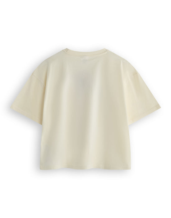 Wallace And Gromit Tea Time Womens Off-White Short Sleeve Long Leg Pyjama Set