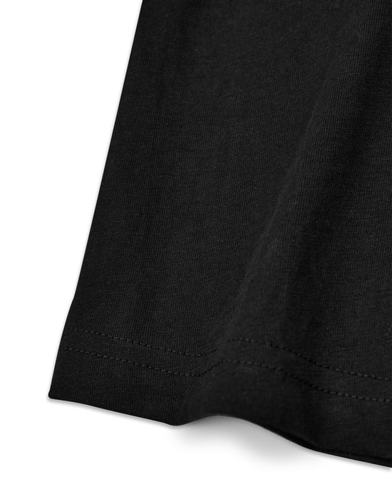 Chucky Chucky Chucky Chucky Crop Womens Black Cropped Short Sleeved T-Shirt